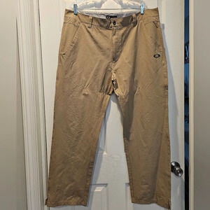 Oakley Men's •Size 40• Tan Outdoor Golf Performance Pants Lightweight Casual